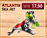 Superbuy_LEGO Atlantis 8072 Sea Jet