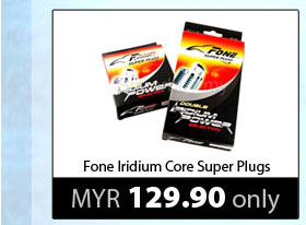 Fone Iridium Core Super Plugs