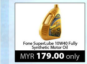 Fone SuperLube 10W40 Fully Synthetic Motor Oil