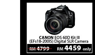 CANON EOS 60D Kit III